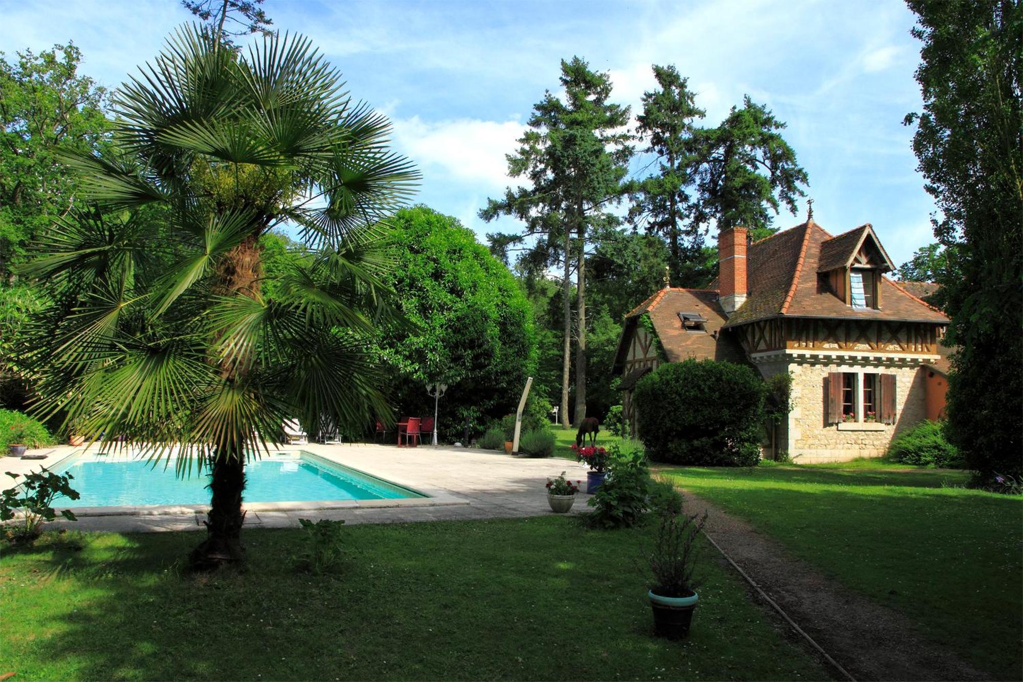 La Faisanderie Saint-Florent-sur-Cher Luaran gambar